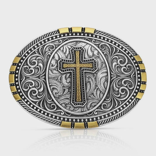 A1073P | ATTITUDE ESTABLISED FAITH BUCKLE