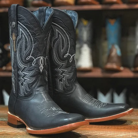 TM201264 TANNERMARK GALOP BLACK FORT STOCKTON BOOT