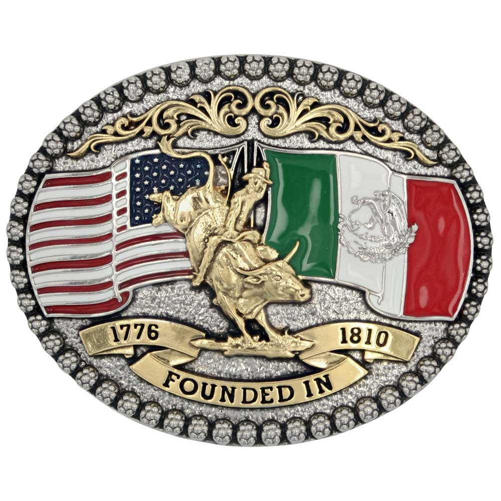 A958 | ATTITUDE INDEPENDENCE FOUNDED BUCKLE