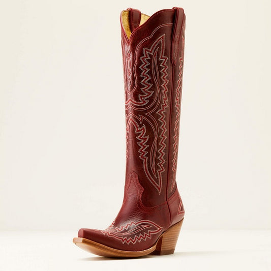 10050870 | ARIAT LADIES RED CASANOVA HIGH KNEE BOOTS