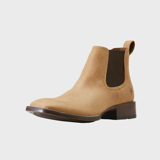 10042449 | ARIAT MENS BOOKER ULTRA SQUARE TOE ANKLE BOOTS