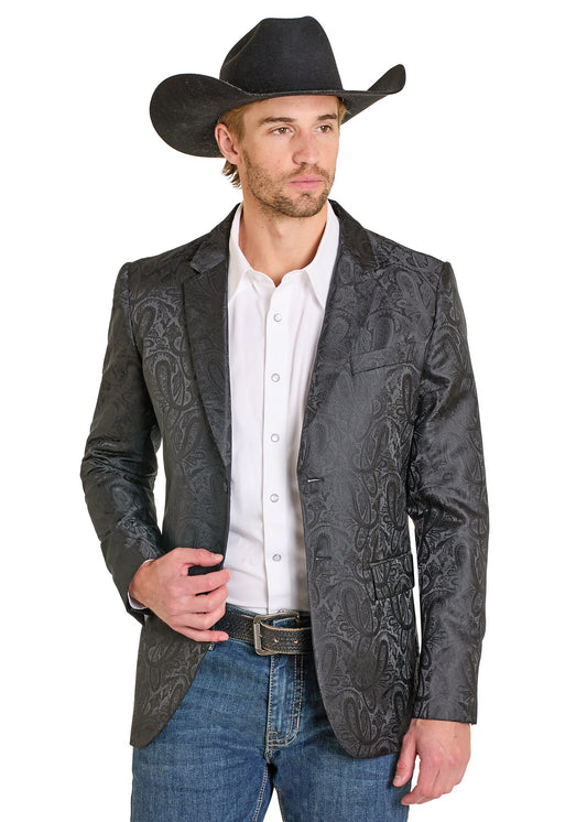 BM96C07478 | ROCK & ROLL MENS BLACK SPORTSCOAT
