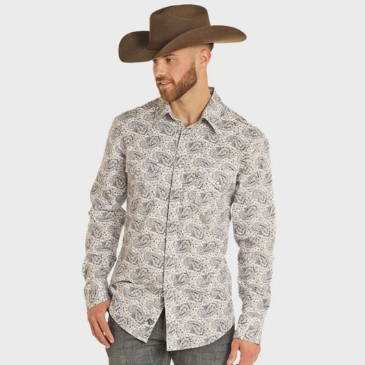 BMN2S04706 | ROCK & ROLL PAISLEY PEARL SNAP