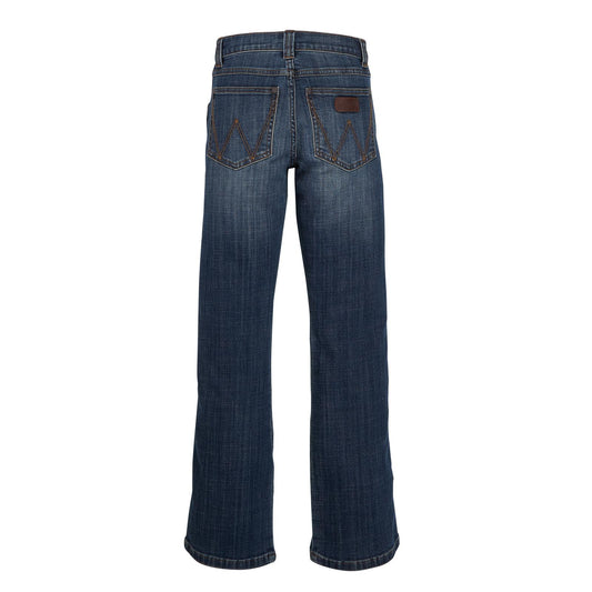 10BRT20FL | WRANGLER BOY'S RETRO FALL CITY RELAXED BOOT CUT JEAN