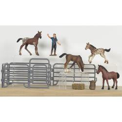CHILDREN'S BIGTIME BARNYARD FOAL W/ PANELS SET | 5100013