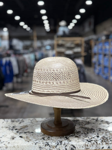 RODEO KING STRAW 25X TAOS OPEN CROWN 4 1/2 INCH BRIM