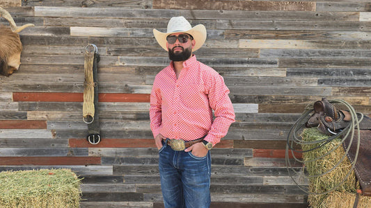 SKCL2023019 | CUEROLINE CORAL/WHITE LS/SHIRT