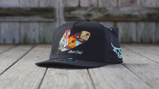 LOST CALF TRIBE FLAT KIDS CAP