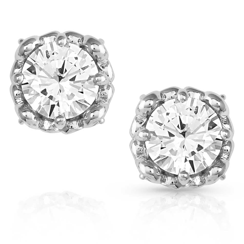 ER5465 | MONTANA SILVERSMITHS ON THE EDGE STUD EARRINGS