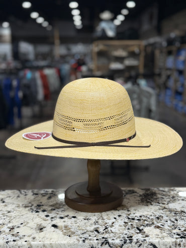 5493 | TACCHINO STRAW OPEN CROWN 4 1/2 INCH BRIM