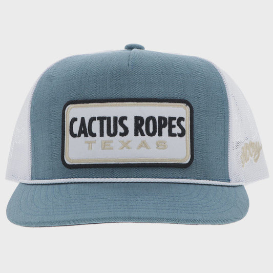 CR117 | HOOEY "CACTUS ROPES" CAP - TEAL/WHITE