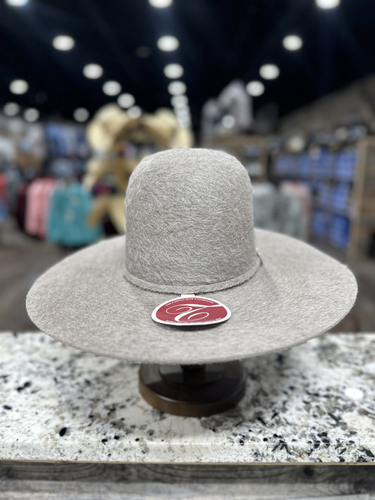 TACCHINOS FELT 10X GRIZZLY NATURAL OPEN CROWN