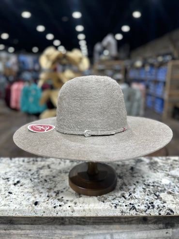 TACCHINOS FELT 10X GRIZZLY NATURAL OPEN CROWN