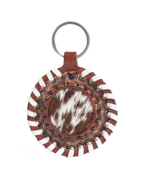 S-10782 | PROTECTOR CHARM LEATHER KEY FOB