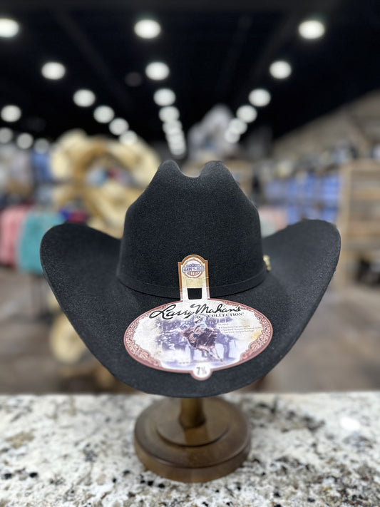 LARRY MAHAN 30X BLACK OPULENTO - BRIM 4 - PRE-SHAPED