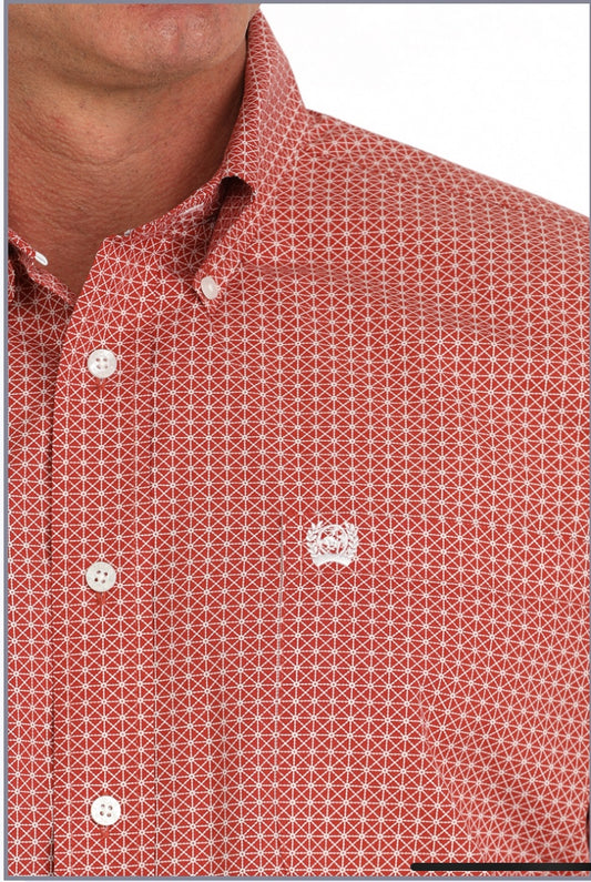 MTW1105871/ MEN’S GEO CLASSIC FIT L/S SHIRT