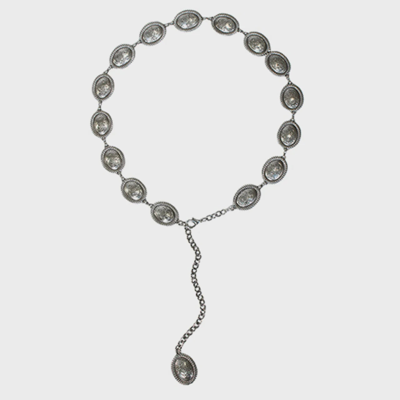 D140005136 | ANGEL RANCH OVAL FLORAL CONCH BELT