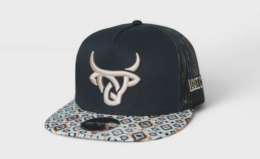 LOST CALF BLACK/BLACK/BEIGE YAKAMA CAP