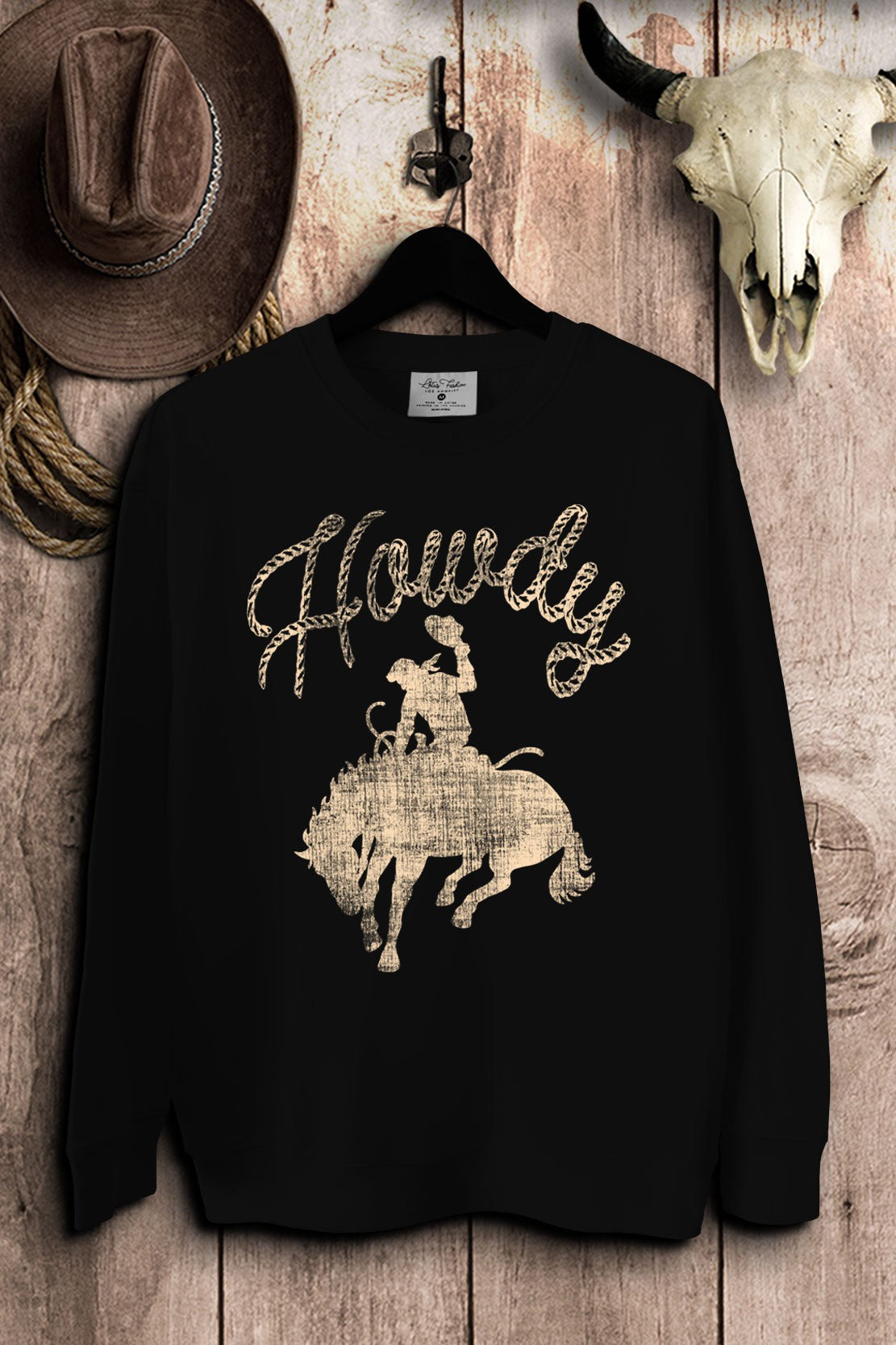 LF71-6203 | WOMENS COWBOY SWEATSHIRT