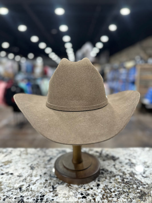 RESISTOL FELT 3X KB OAK TUCKER 4 INCH BRIM PRE SHAPE