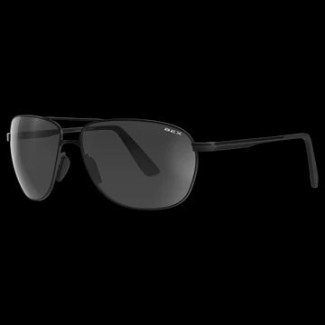 S77MSGS | BEX NOVA AVIATOR MATTE BLACK-GREY-SILVER SUNGLASSES