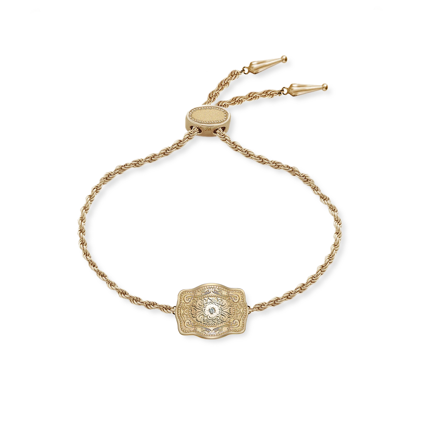SPURWEST MINI AMELIA ROSE BELT BUCKLE BRACELET