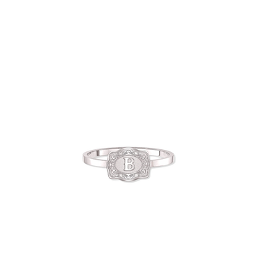 SPURWEST ULTRA-MINI "INITIAL" BELT BUCKLE RING
