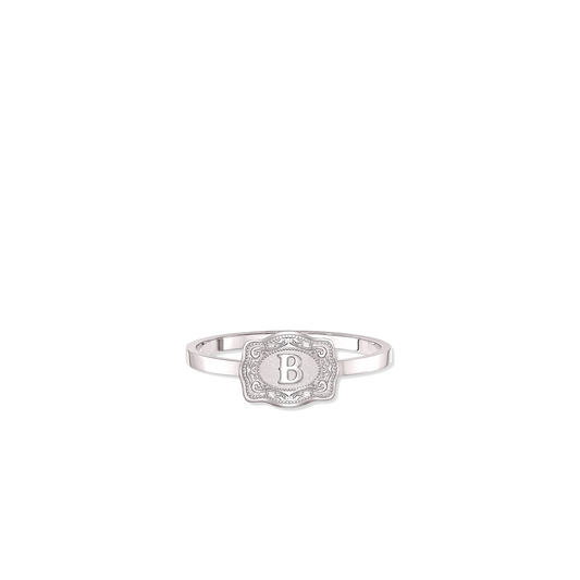 SPURWEST ULTRA-MINI "INITIAL" BELT BUCKLE RING