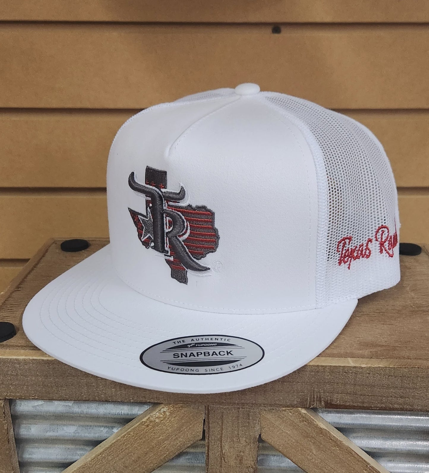 STRIPES | TEXAS RANCH WHITE/WHITE CAP