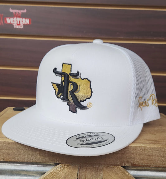 MIDNIGHT GOLD | TEXAS RANCH WHITE/WHITE CAP