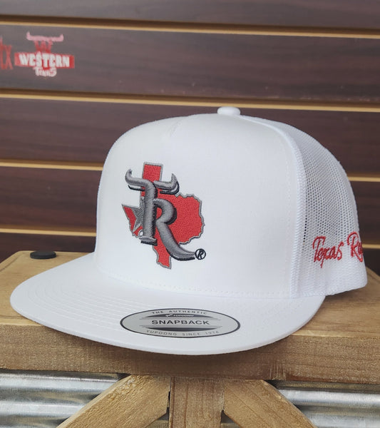 RED STEEL | TEXAS RANCH WHITE/WHITE CAP