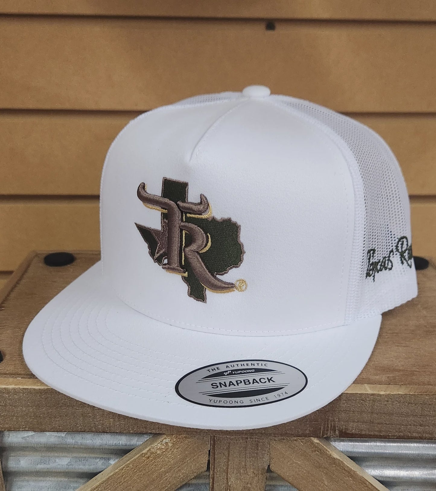 TEXAS RANCH | OLIVE GOLD WHITE/WHITE CAP