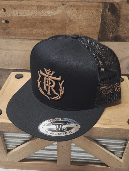 TR ROYAL | TEXAS RANCH BLACK/BLACK CAP