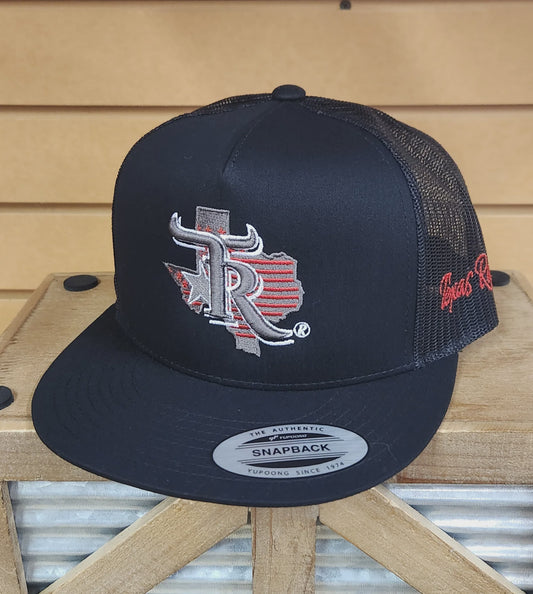 STRIPES | TEXAS RANCH BLACK/BLACK CAP