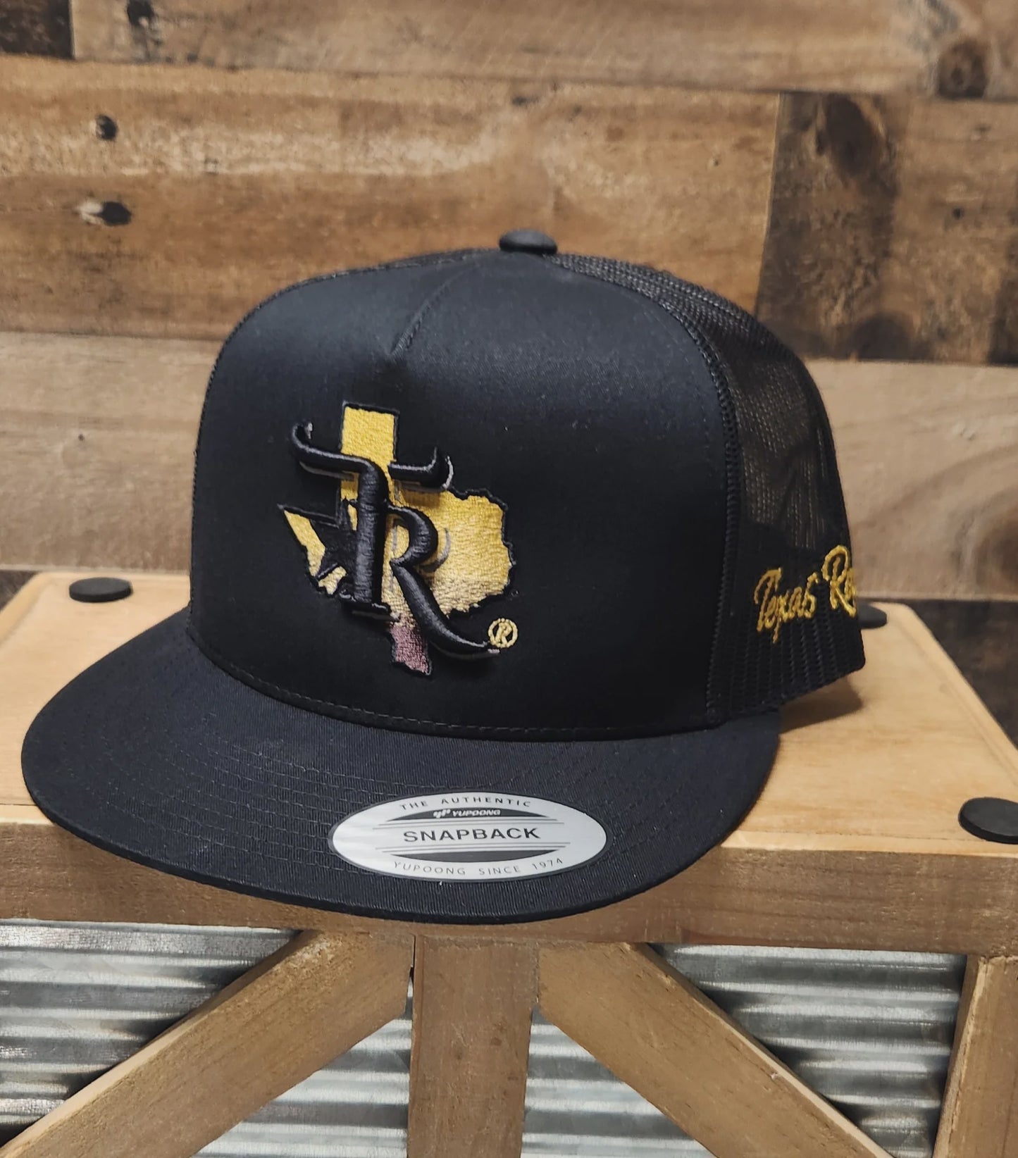 MIDNIGHT GOLD | TEXAS RANCH BLACK/BLACK CAP