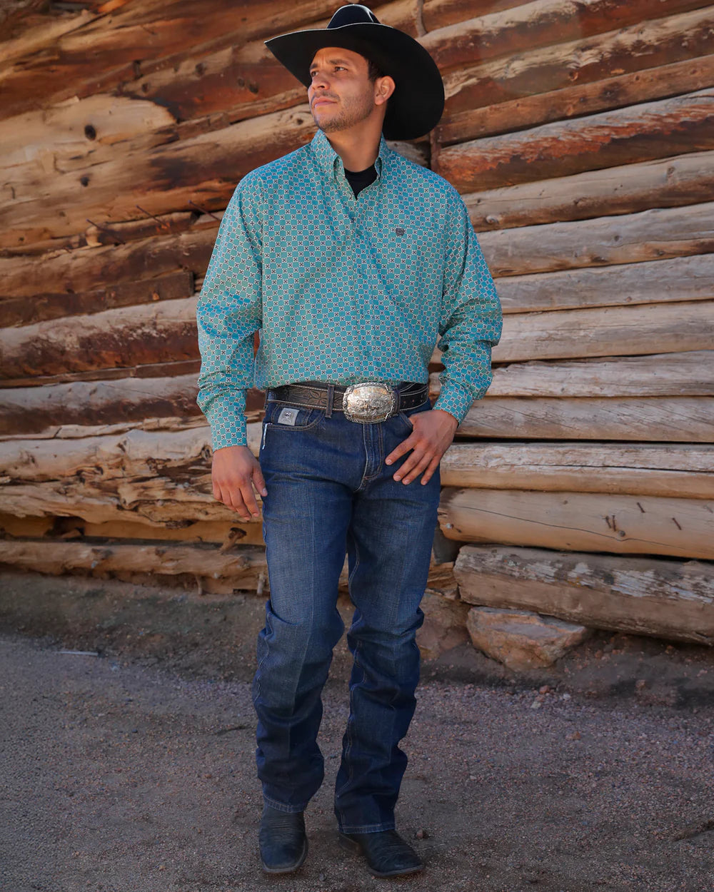 MB98034002 | CINCH MENS SLIM STRAIGHT LEG SILVER LABEL JEAN