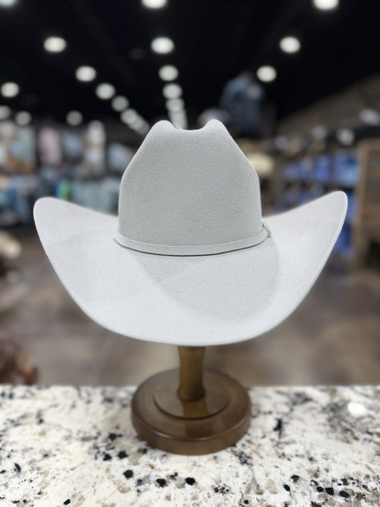 STETSON FELT 6X MIST GREY SKYLINE 4 INCH BRIM