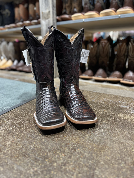 RANCHERS CAIMAN BLACK CHERRY RANCHER TOE