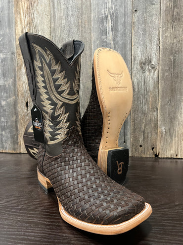 RANCHERS BASKETWEAVE DIAGONAL CRAZY CHOCOLATE