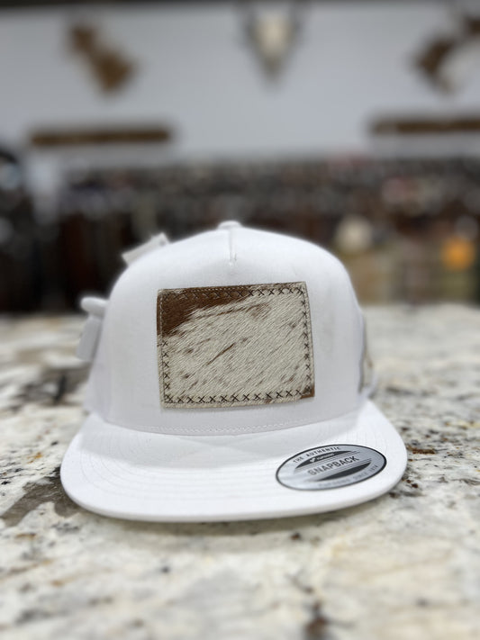 CUEROLINE COWHIDE X BORDER CAP