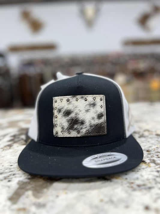 CUEROLINE COWHIDE SUITS BORDER CAP