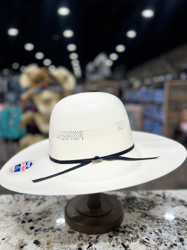 RESISTOL STRAW 20X CUTBANK OPEN CROWN