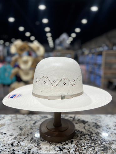 STETSON STRAW 20X BAKER NATURAL OPEN CROWN