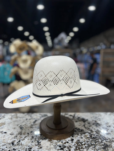 STETSON STRAW 10X BROOKWOOD OPEN CROWN