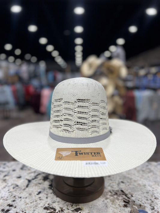 T71277 | TWISTER STRAW BANGORA OPEN CROWN 4 1/2 BRIM