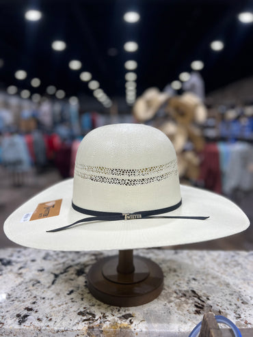 T71257 | TWISTER BANGORA STRAW OPEN CROWN 5 INCH BRIM