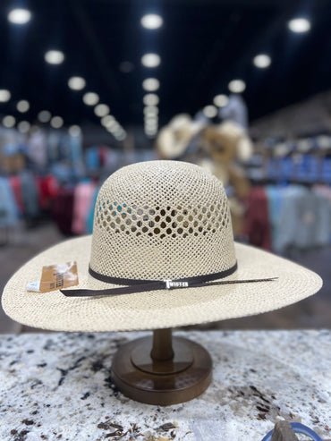 T71650 | TWISTER STRAW JUTE OPEN CROWN 4 1/2 INCH BRIM