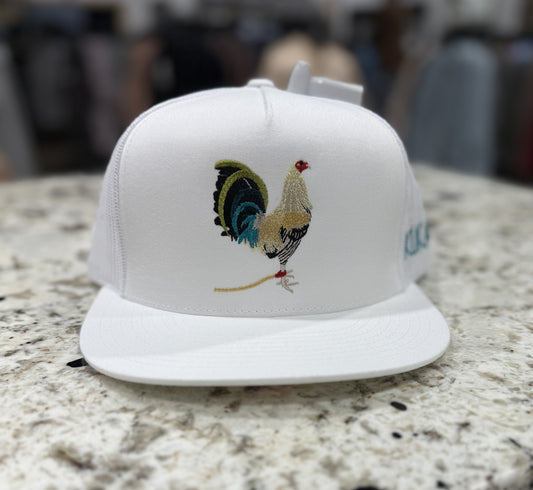 KLIKAPS EL GALLO GIRO CAP- WHITE/WHITE