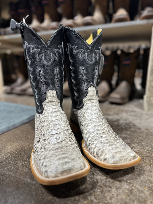 CADENA PYTHON NATURAL RANCHERO TOE BLACK TUBE
