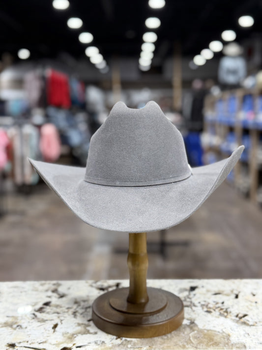 STETSON FELT 6X GRANITE GREY 4" BRIM
